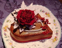 バレンタインチョコケーキ